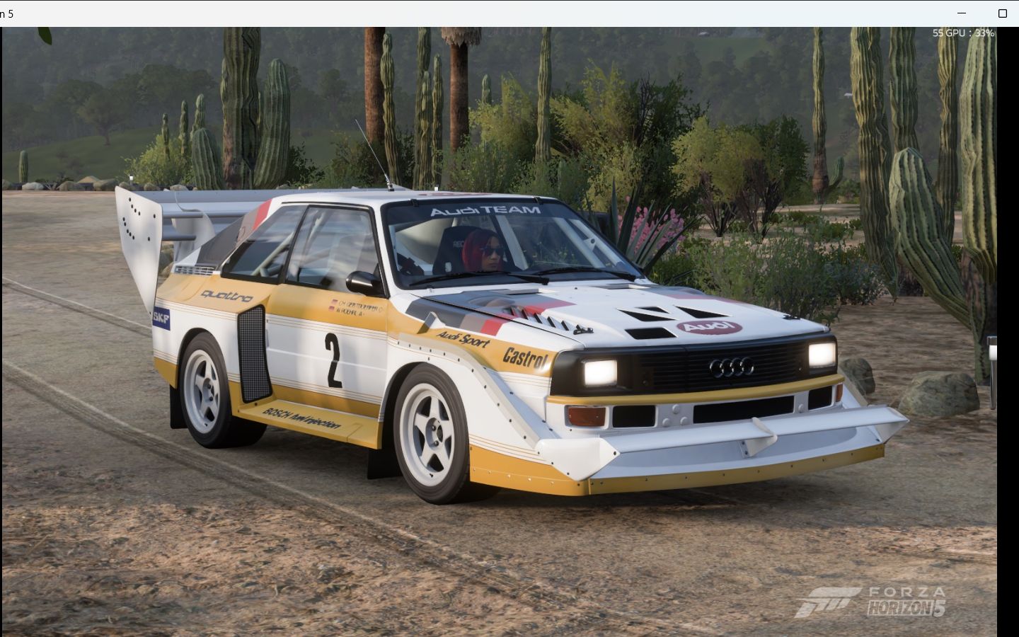 【地平线5】奥迪quattro s1试驾