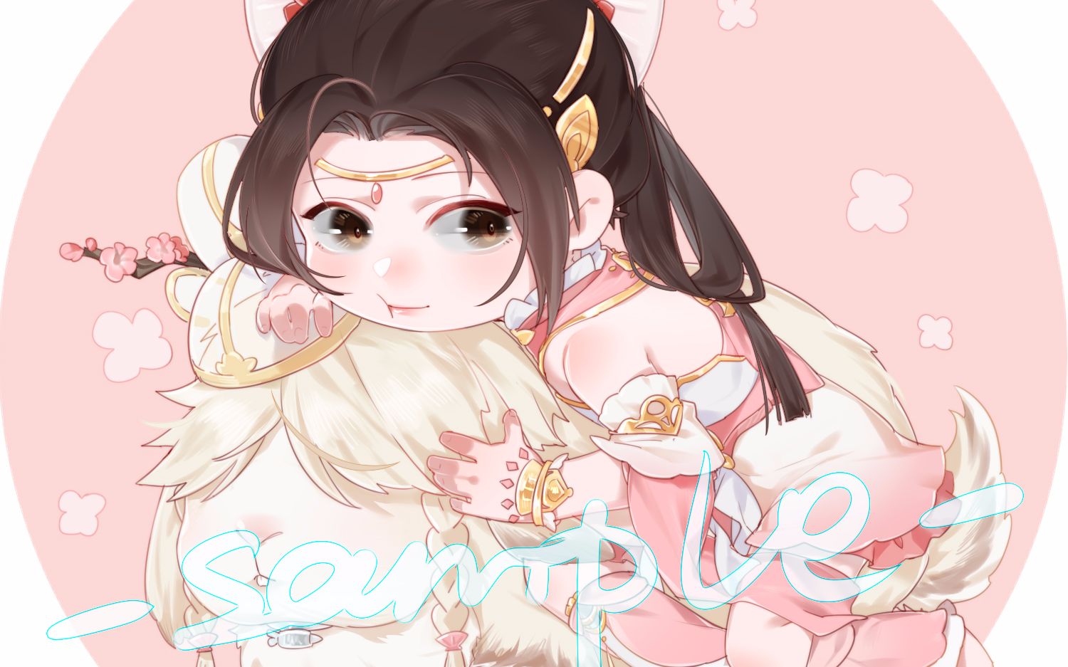 【sai】一只雪河秀萝