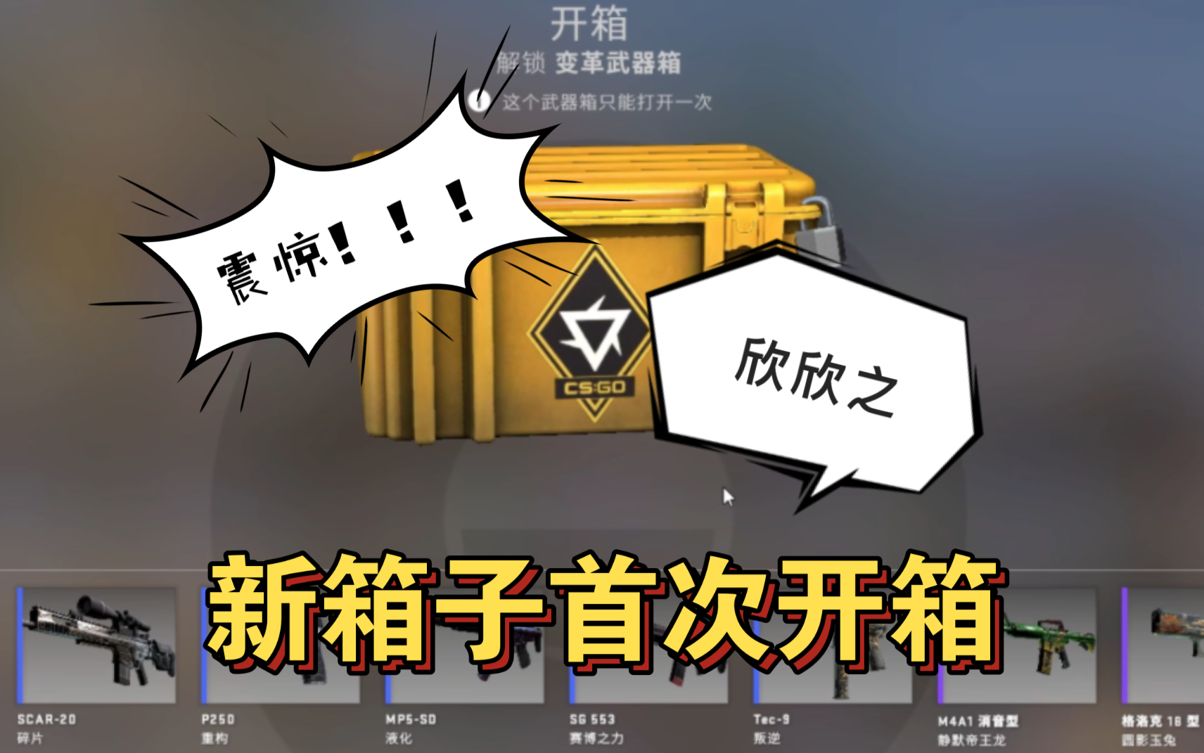 【cs:go】劝人开箱如同(?