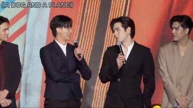 TayNew】PTJ-1st Fan meeting in Thailand真的很幸运你们还在_哔