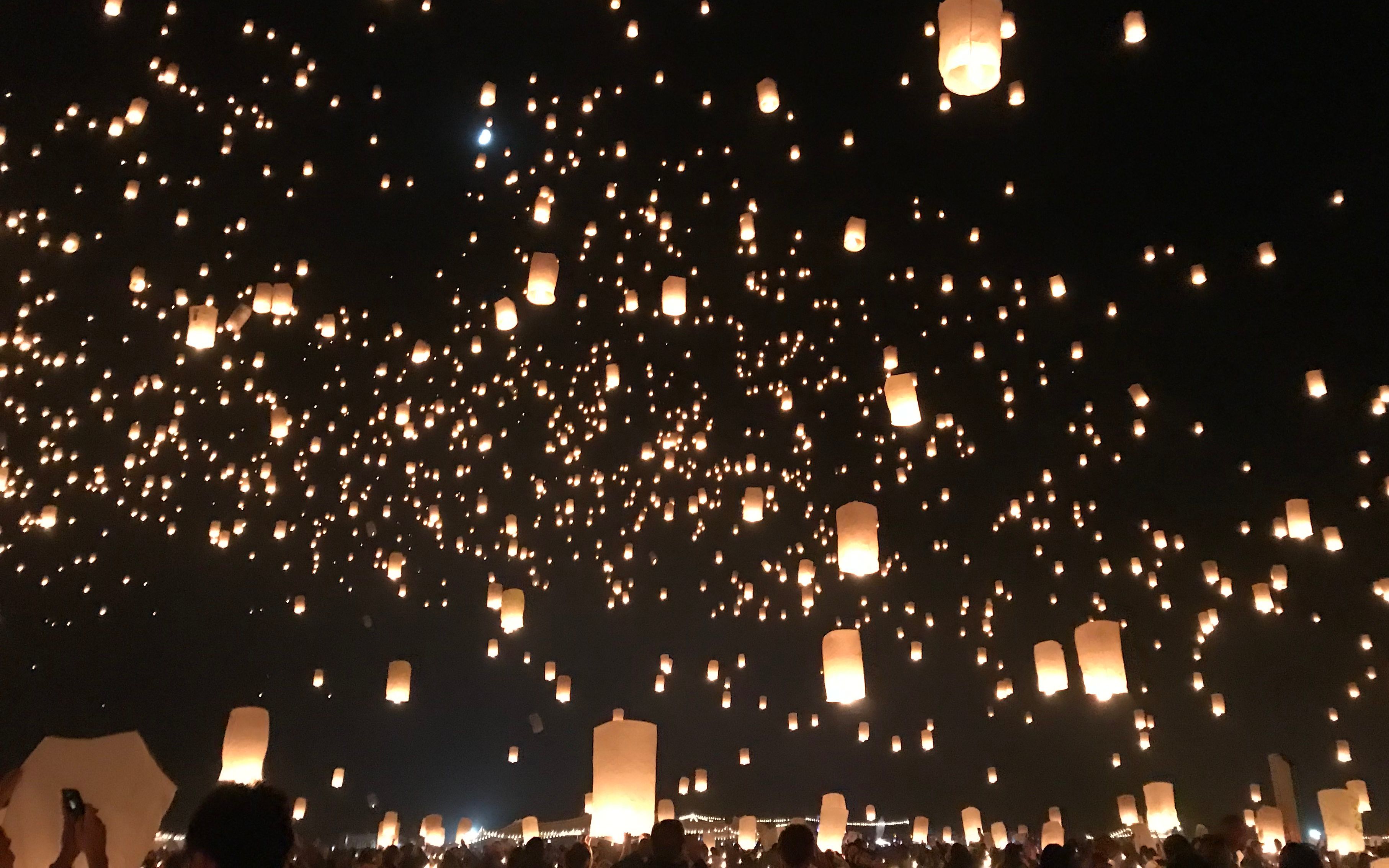 【节糙vlog】拉斯维加斯和沙漠和孔明灯