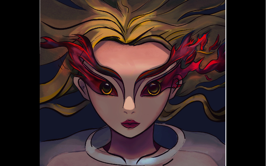 procreate&一人之下 王震球【神格面具】