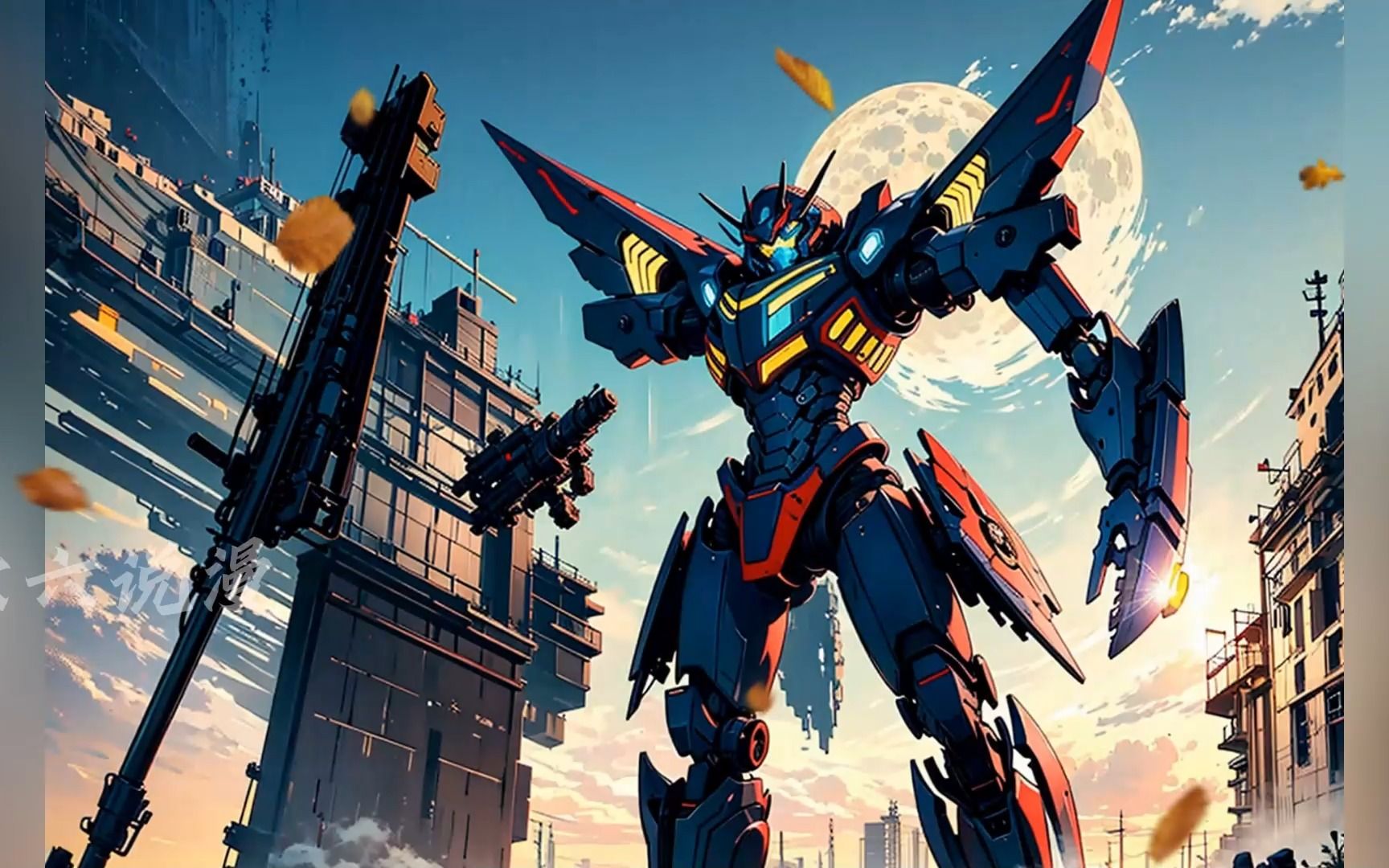 【ai漫画小说】ai comic 《機甲戰神》机甲战神