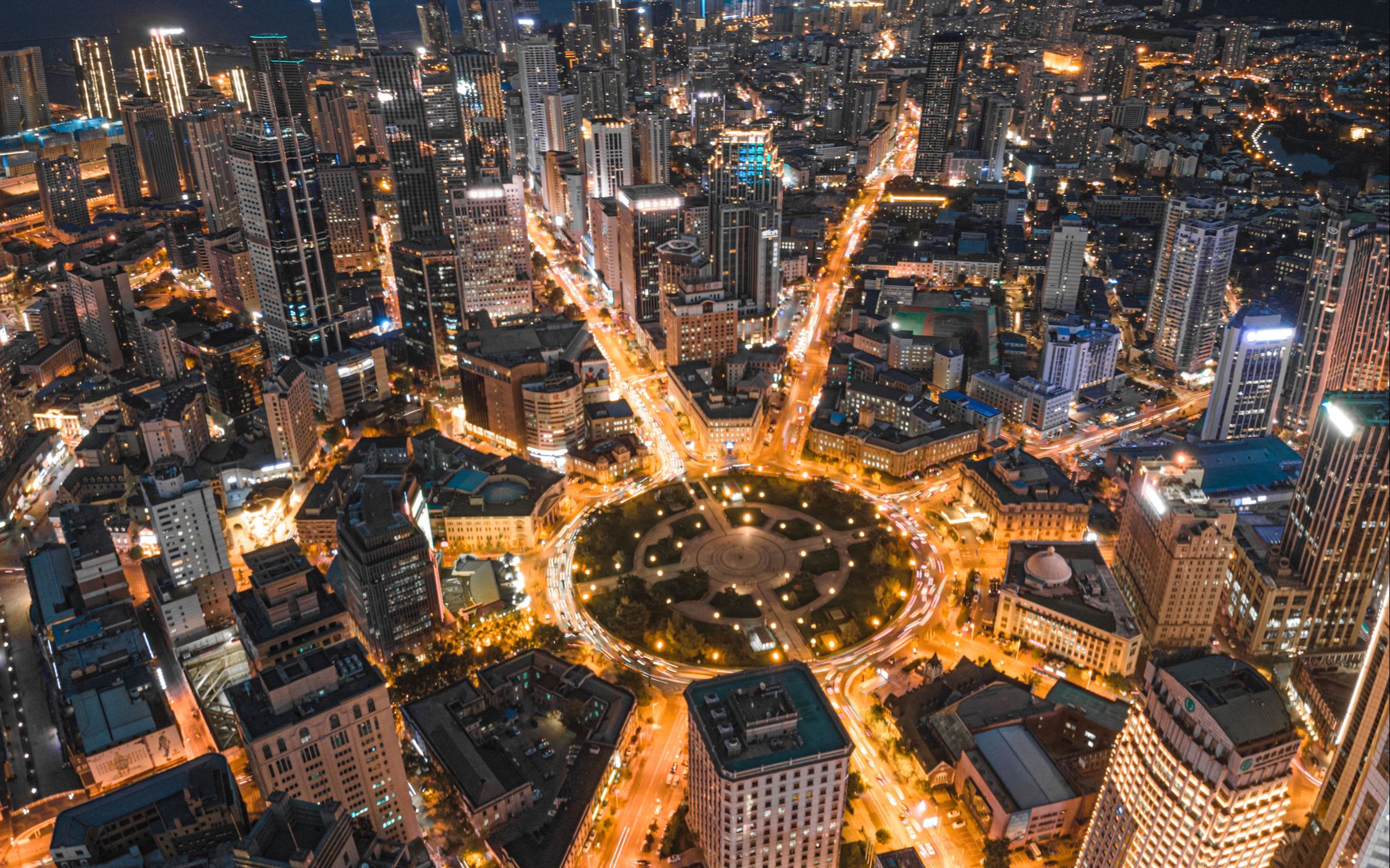 大连城市光影十月航拍记录