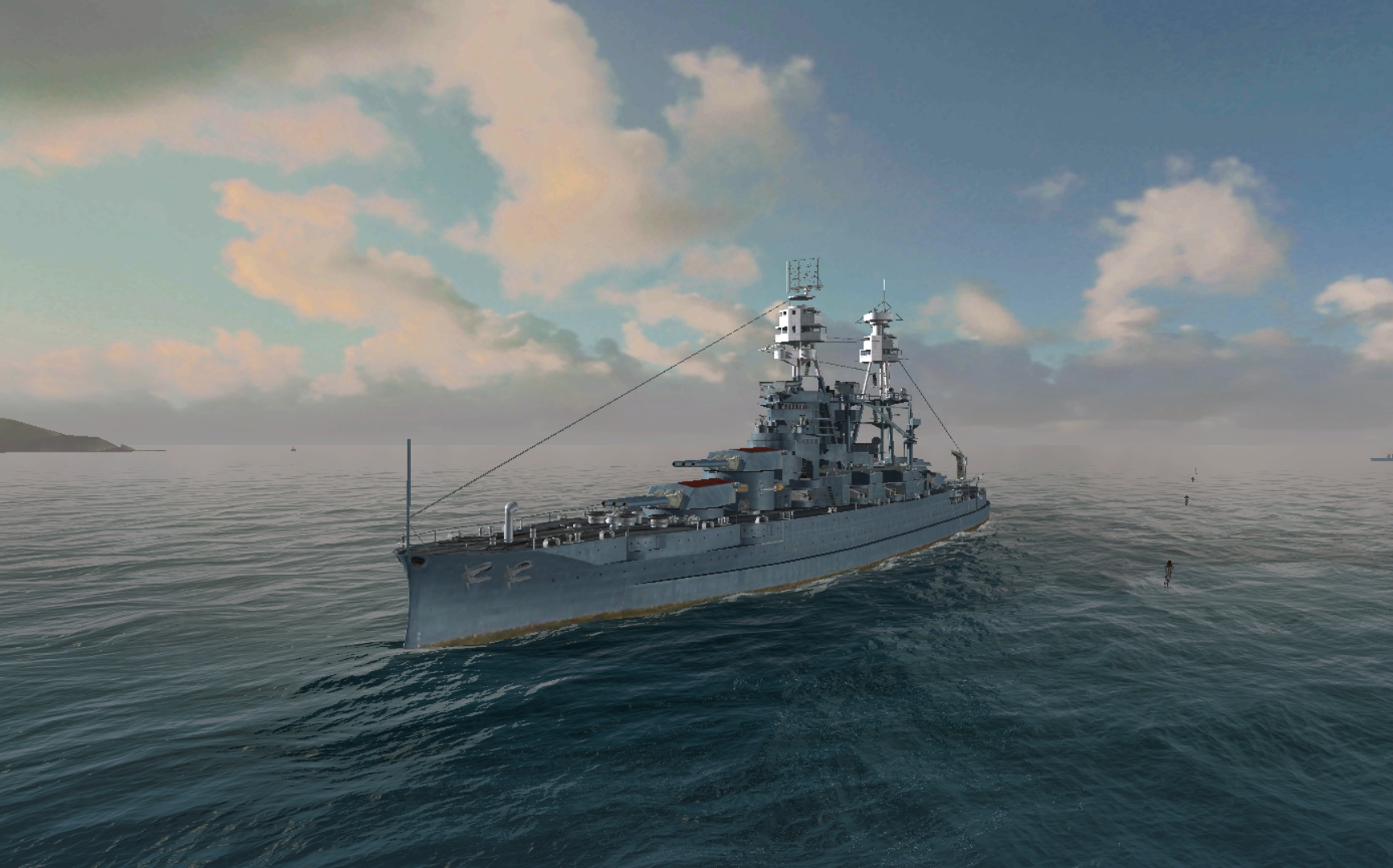 【战舰世界闪击战】铁王八战列舰教学——西弗&亚利桑那号【上】走位