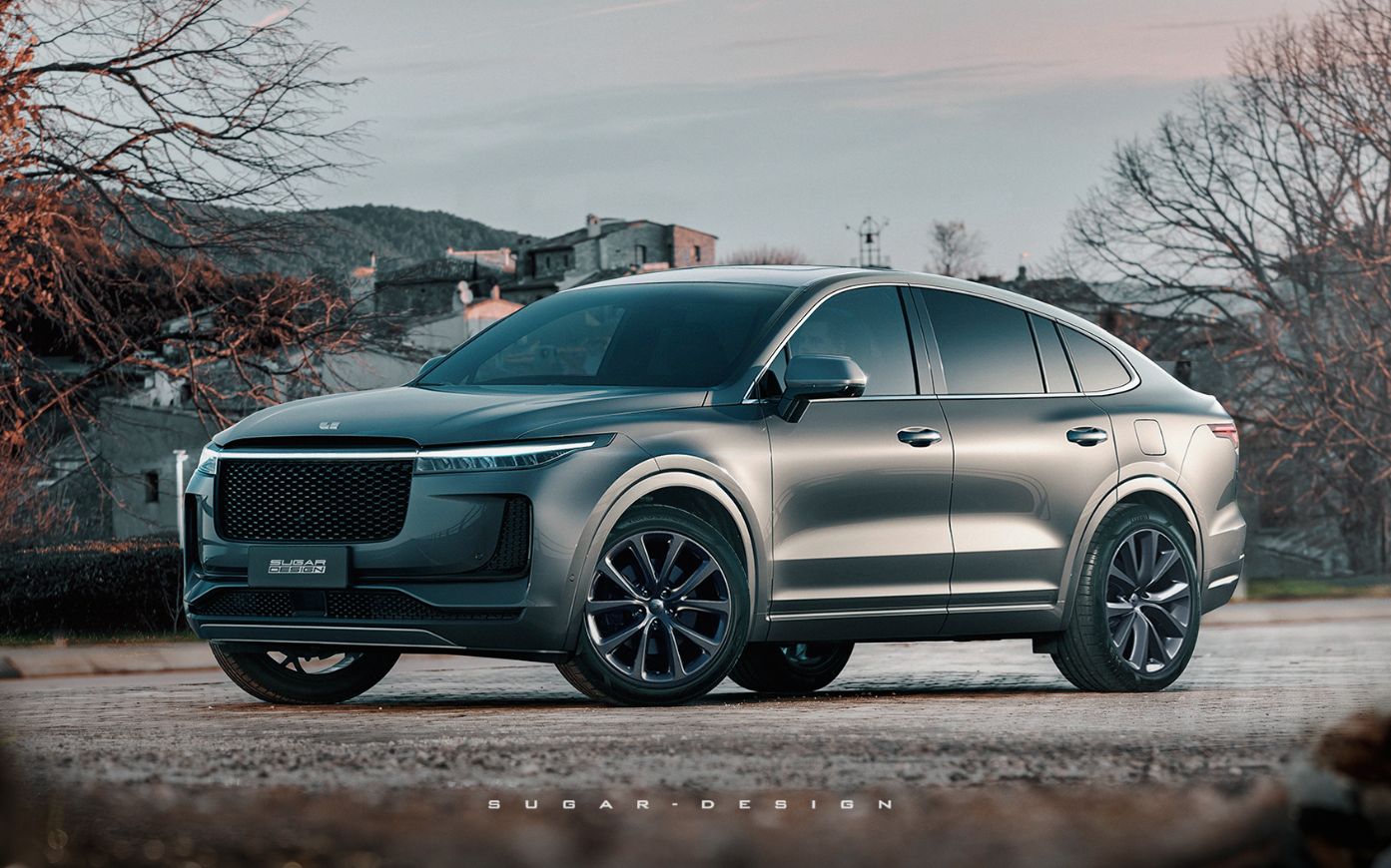 理想one轿跑suv新车预览!