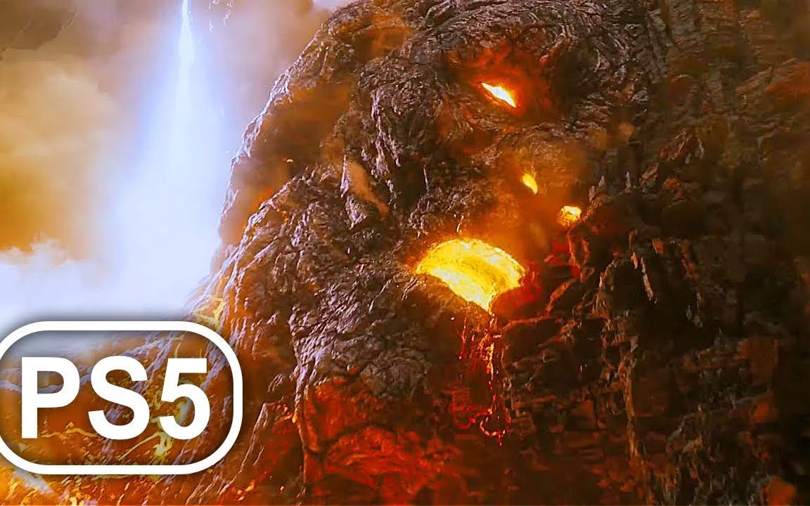 [图]战神 PS5 火山泰坦 Boss 战斗游戏 4K 超高清 - 战神 3 重制版