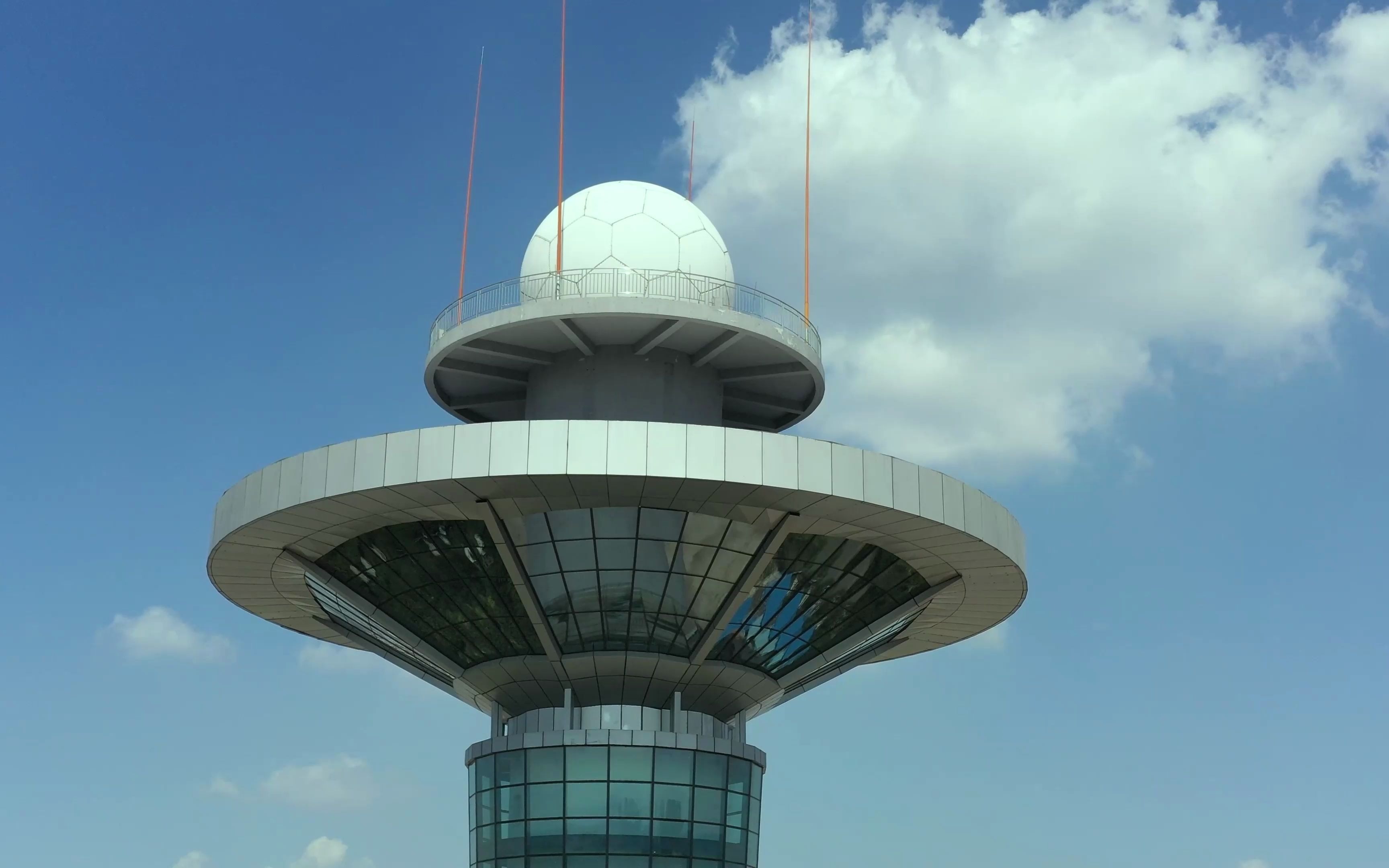 9.1航拍吉林市桃园山气象塔