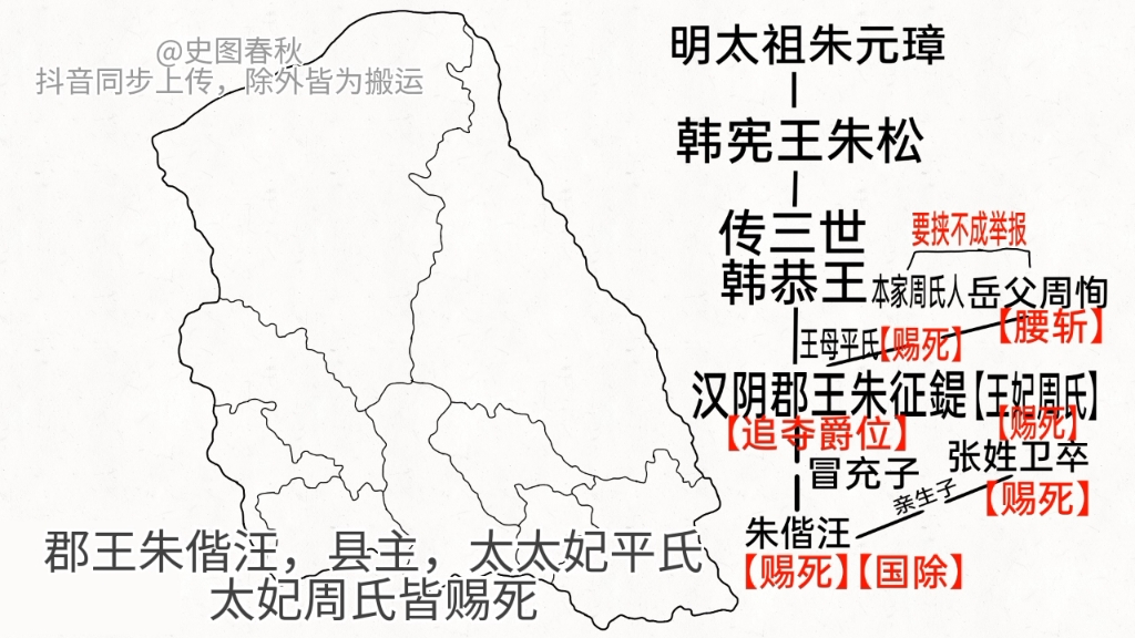 [图]成化年间大案，韩藩汉阴王冒认。隐瞒朝廷整整14年