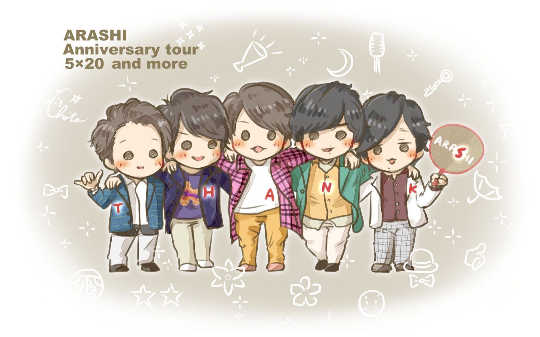 arashi 20周年快樂(20191103)