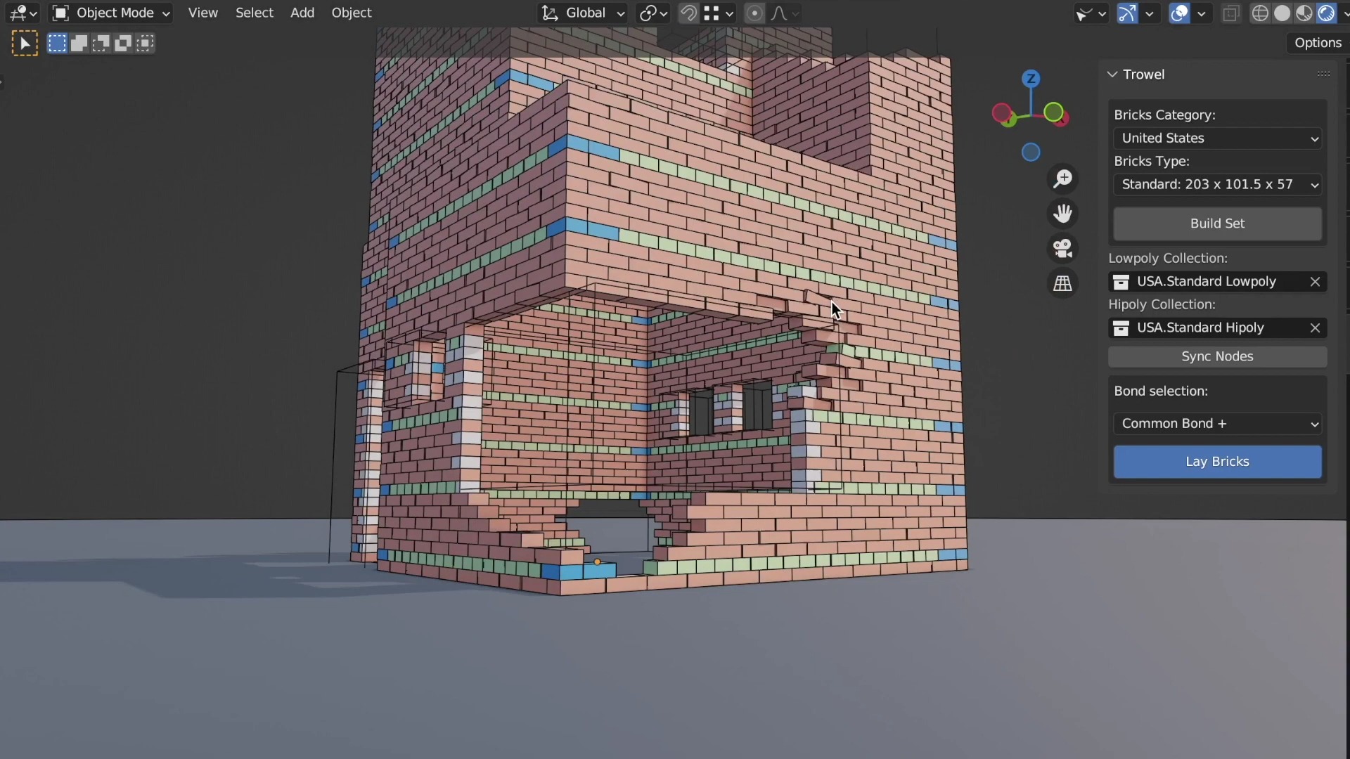 Blender插件 – 砖墙生成插件 Trowel: The Ultimate Brick Wall Generator哔哩哔哩bilibili