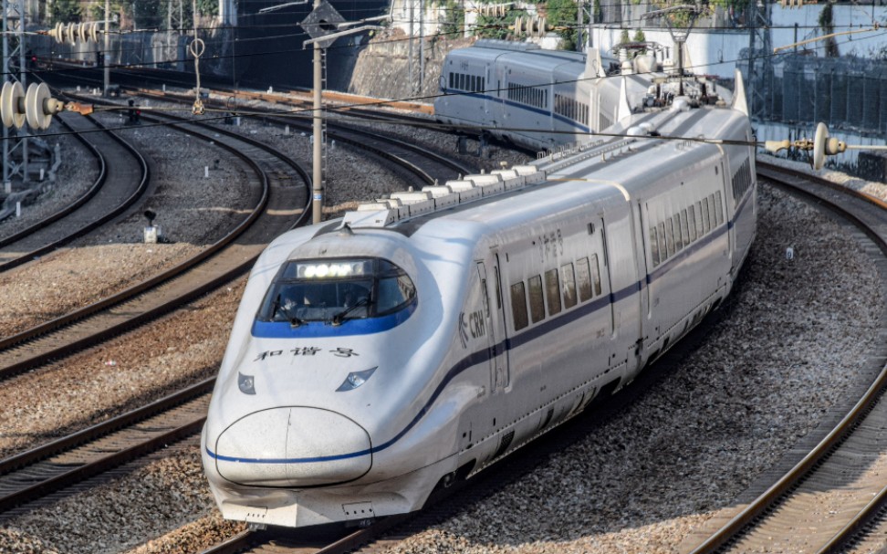 【广清月检】crh2c担当广清城际月度检测任务