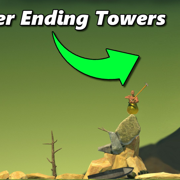 New Map Mod Buckets - MODDED Getting Over It With Bennett Foddy 