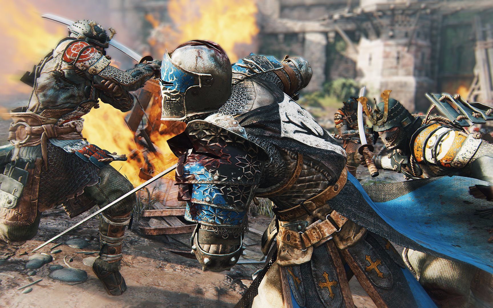 【激燃/混剪/骑士】for honor-—黑蔷薇下脆弱的和平,钢铁荣耀坚实的