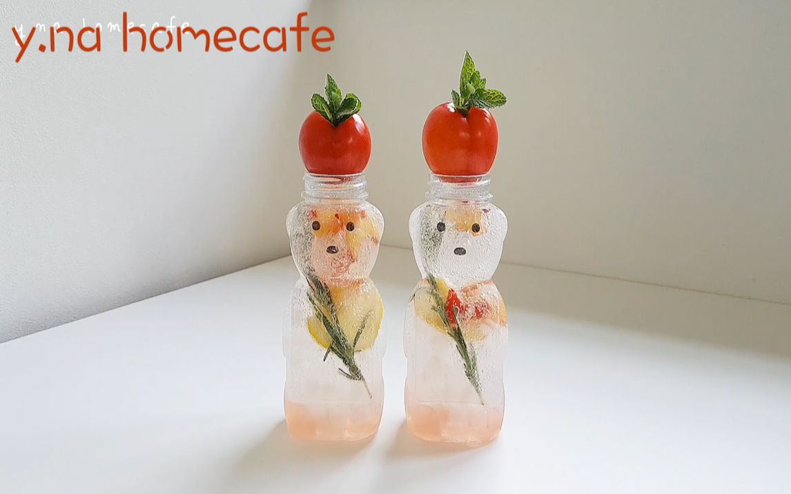 yna可可爱爱小熊气泡水开启活力新一周homecafe
