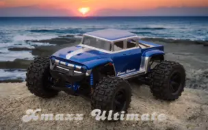 Download Video: 最新TRAXXAS限量顶级XMAXX ultimate ，原厂全金属升级件，升级舵机，Belted轮胎 ，寿终正寝 粉丝专供