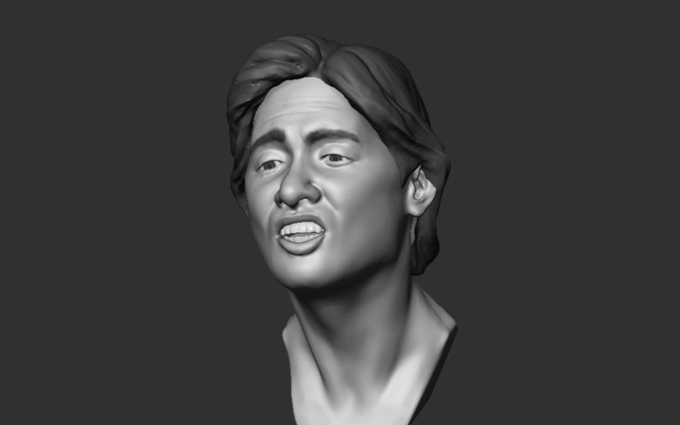zbrush练习_张学友表情