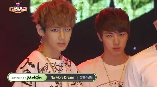 【消音】BTS - No More Dream 130626 冠军秀