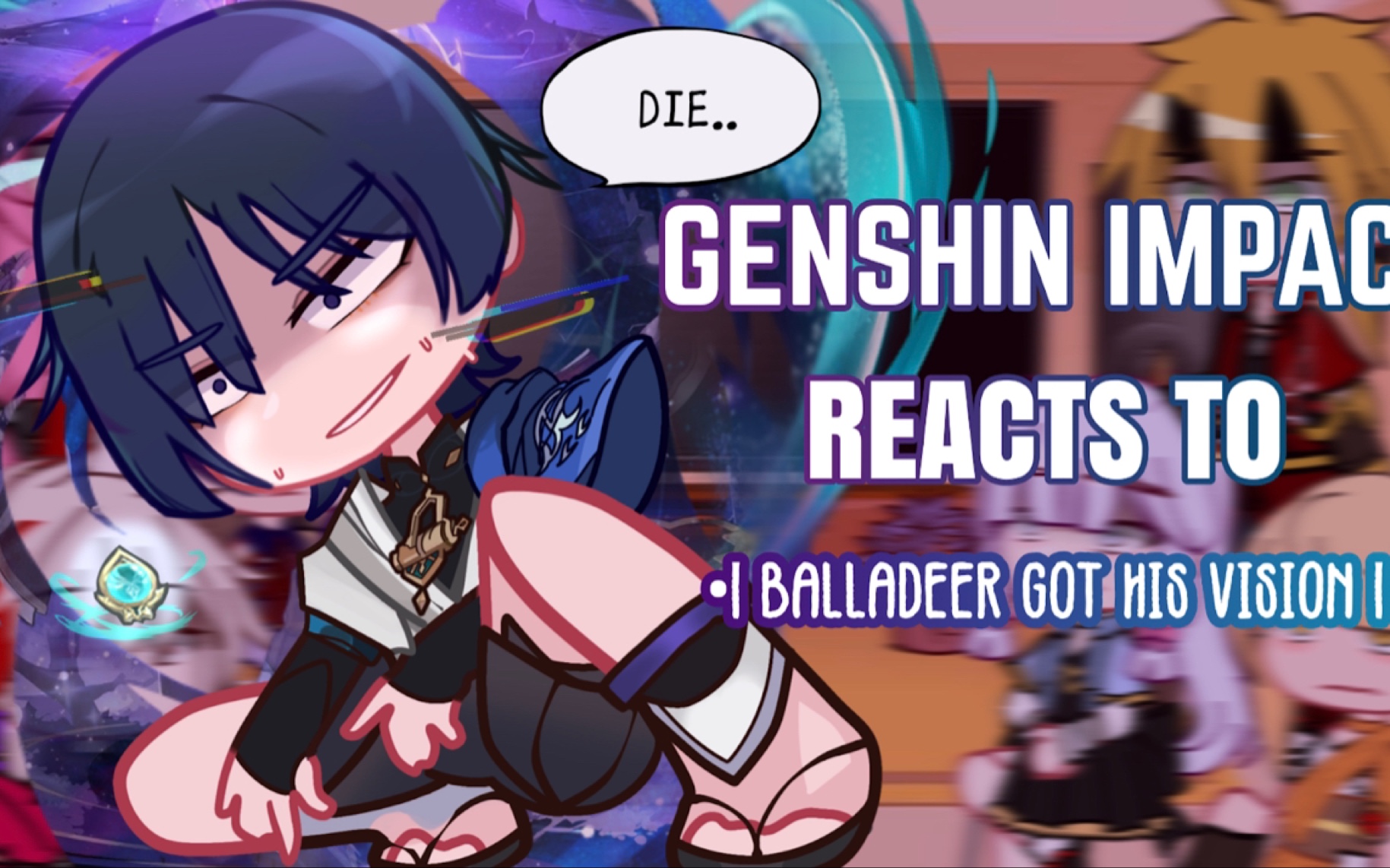 ✨Genshin lmpact Reacts to Wanderer 3.3 Cutscene ‖ Gacha Club✨哔哩哔哩bilibili