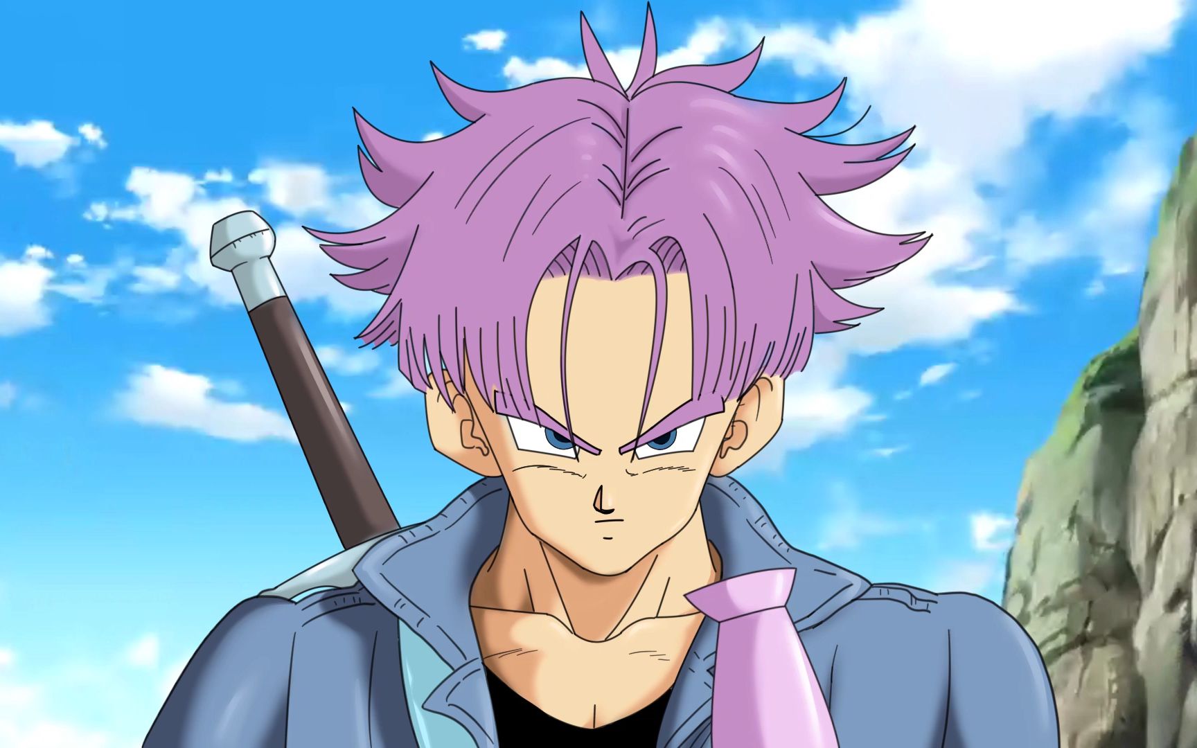 特兰克斯只是在吹头发,而弗利萨.._哔哩哔哩_bilibili