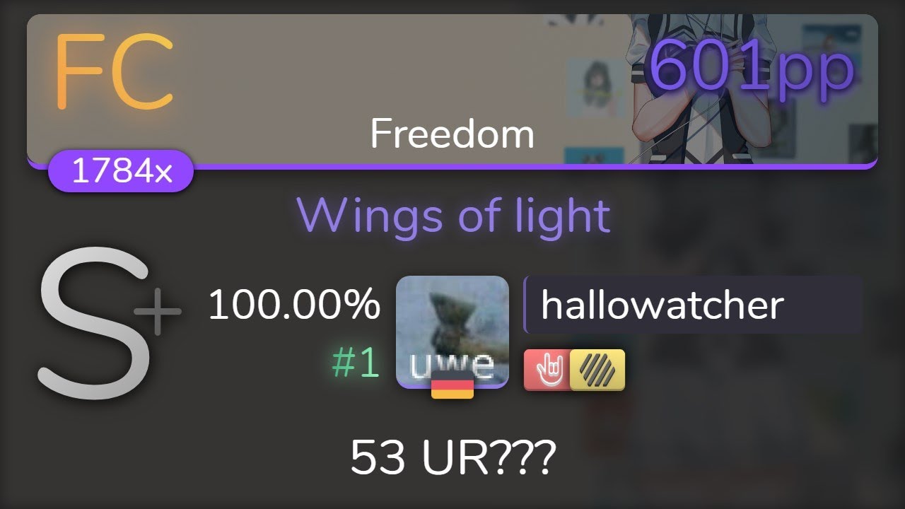 [图][Live] hallowatcher | Akitsuki Fuuka (CV: Lynn) - Wings of light [Freedom] +HDHR