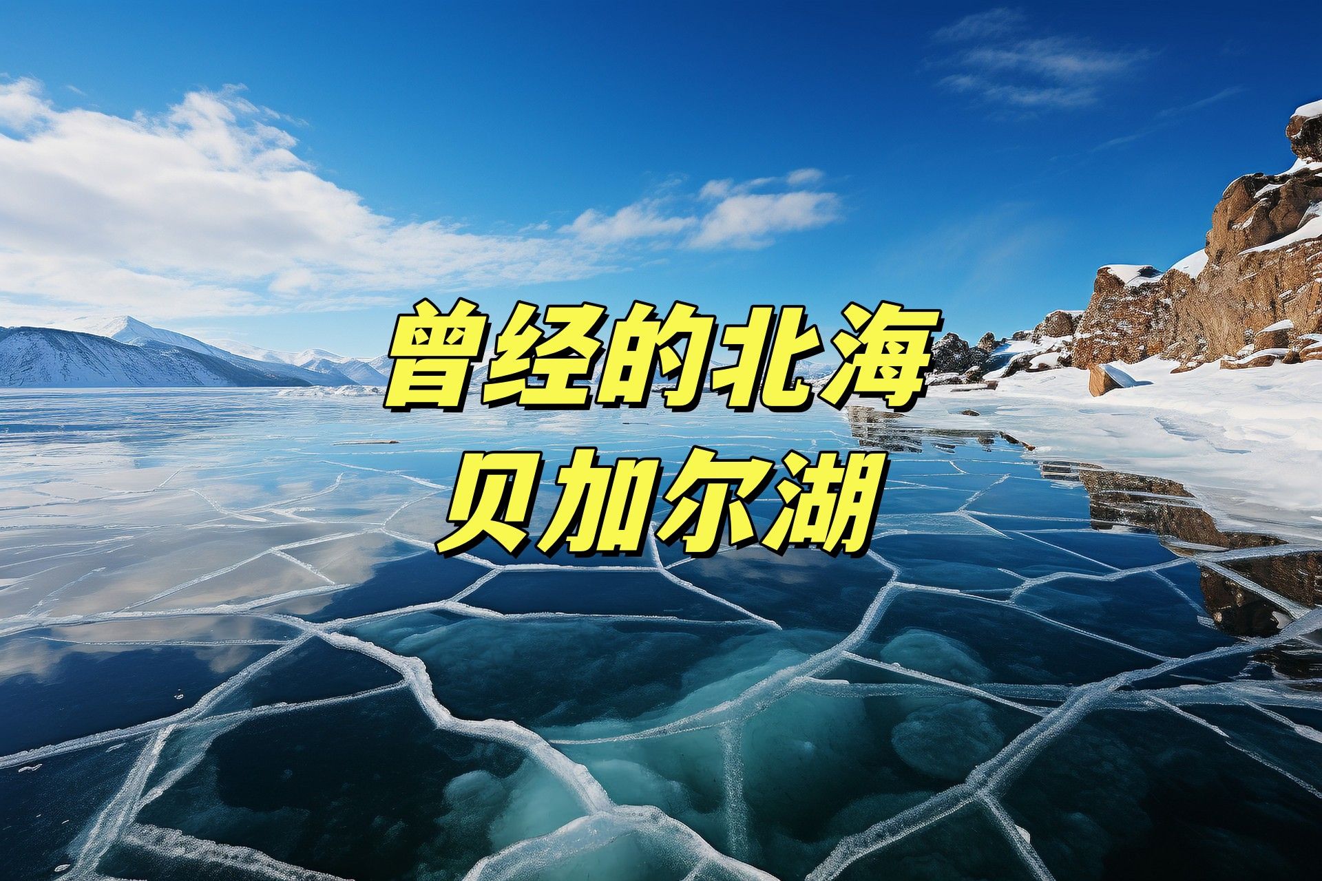 最深的贝加尔湖有多深?为什么湖面上冰冻的气泡可以被直接点燃?哔哩哔哩bilibili