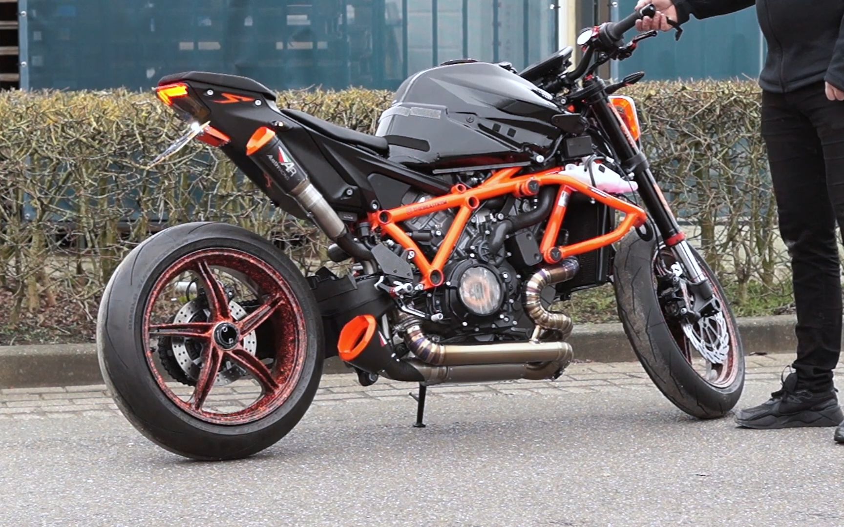 ktm1290superduker改装ar全段双出排气