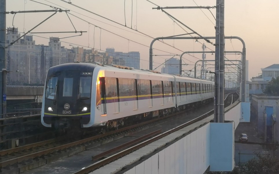 【全新视角】叛徒包公345进入长江南路站