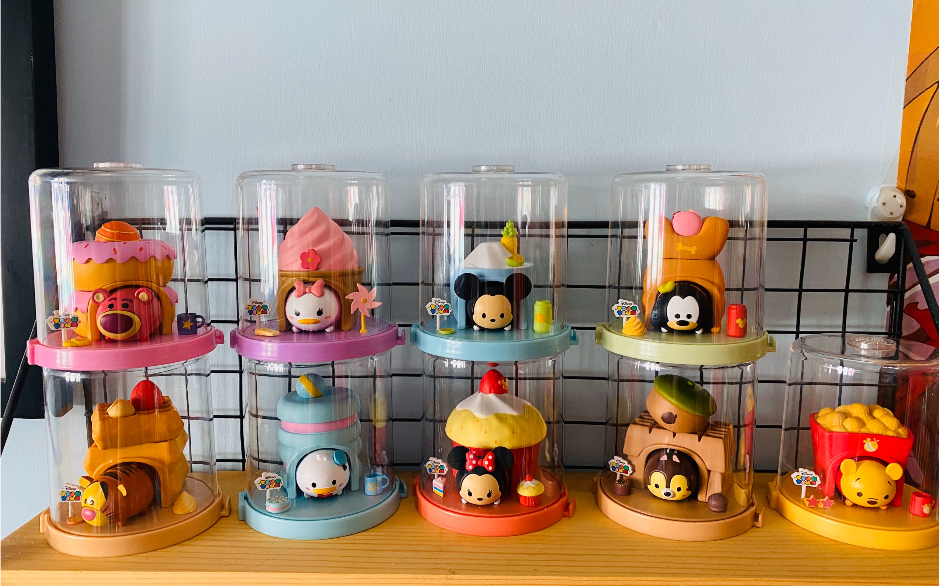 迪士尼tsumtsum甜品屋盲盒开箱
