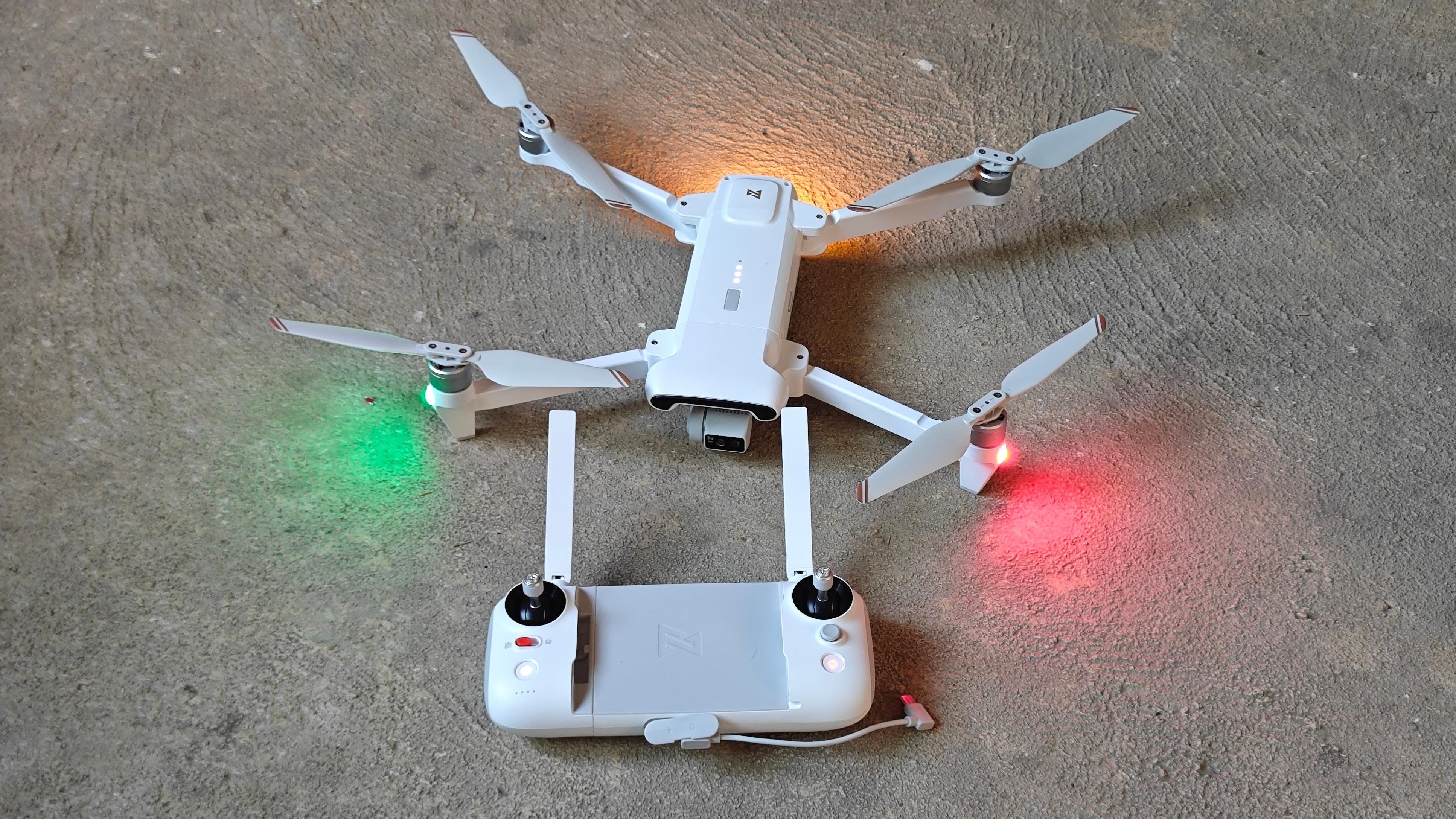 飞米x8tele无人机试飞图传测试