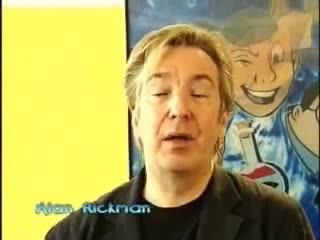 [图]【Alan Rickman 】interview for Help I'm a fish（小鱼历险记）