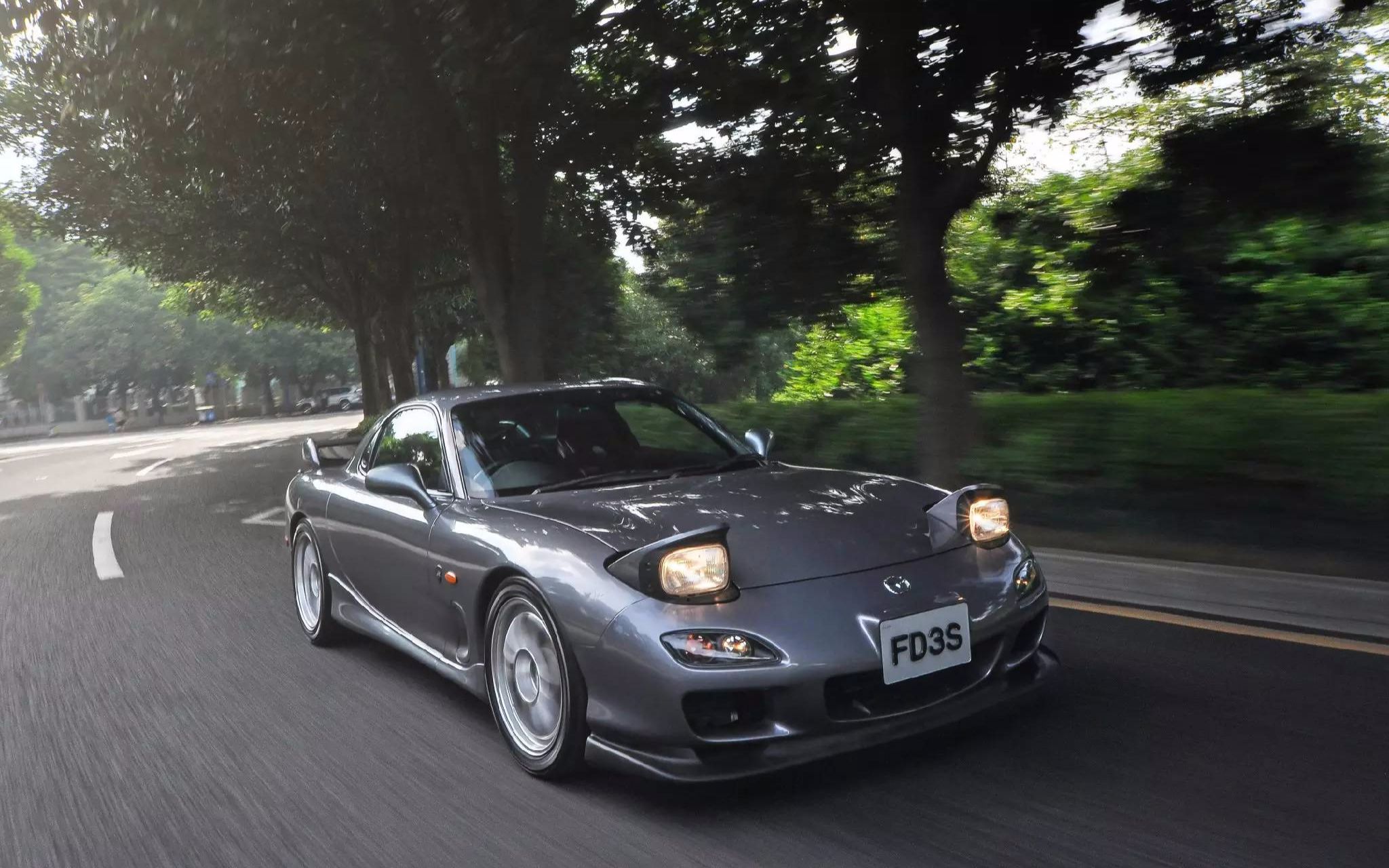 【头文字d6aa】定峰-马自达rx-7 fd 回放,up第一次玩定峰,有望指点._