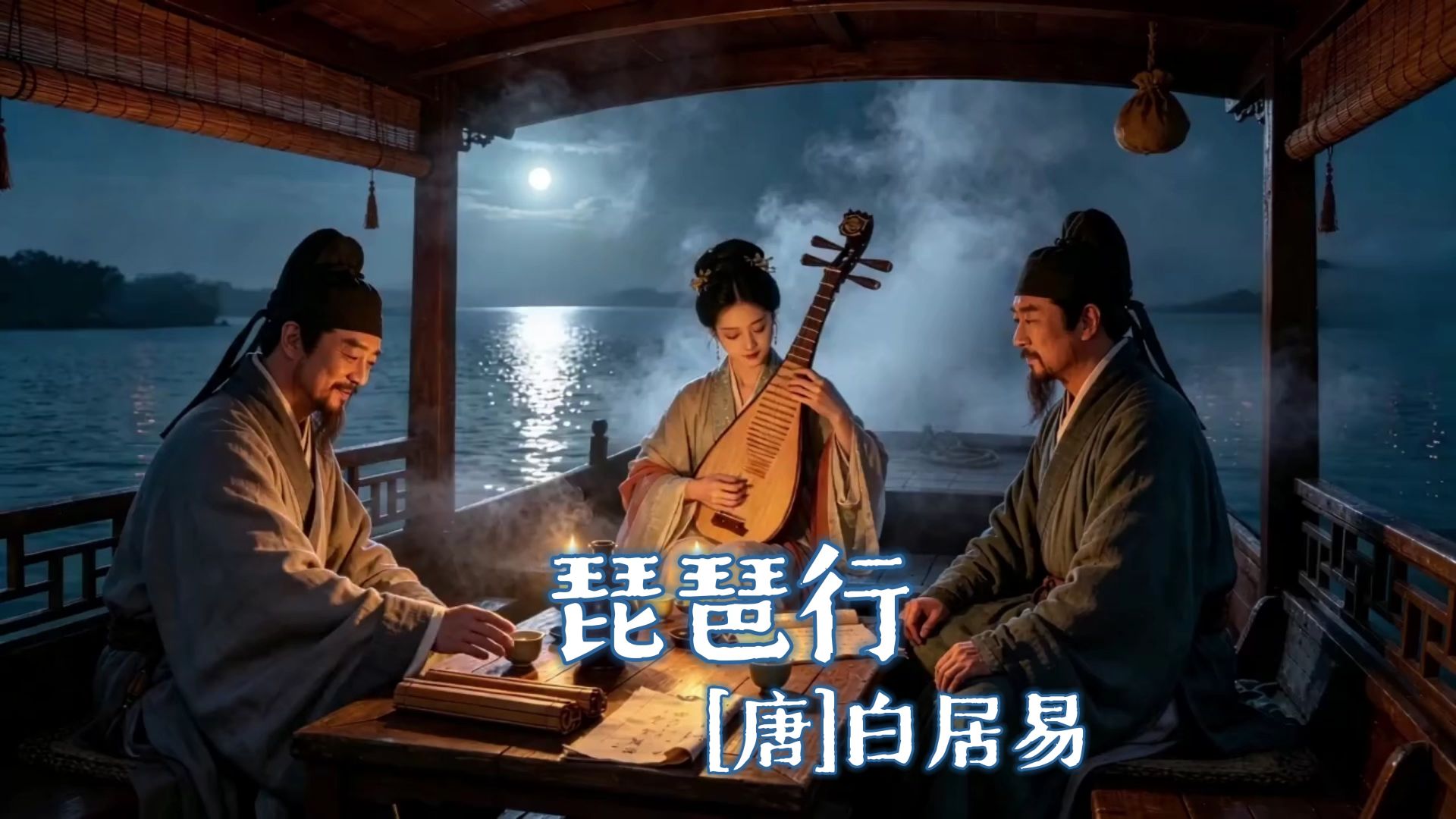 琵琶行（同是天涯沦落人，相逢何必曾相识）（唐-白居易）