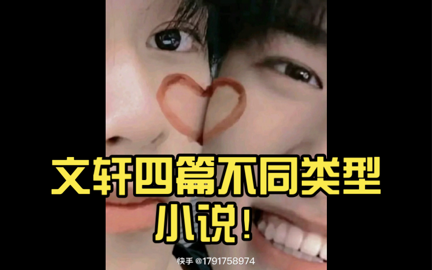 文轩四篇不同类型小说!强推!长篇哔哩哔哩bilibili