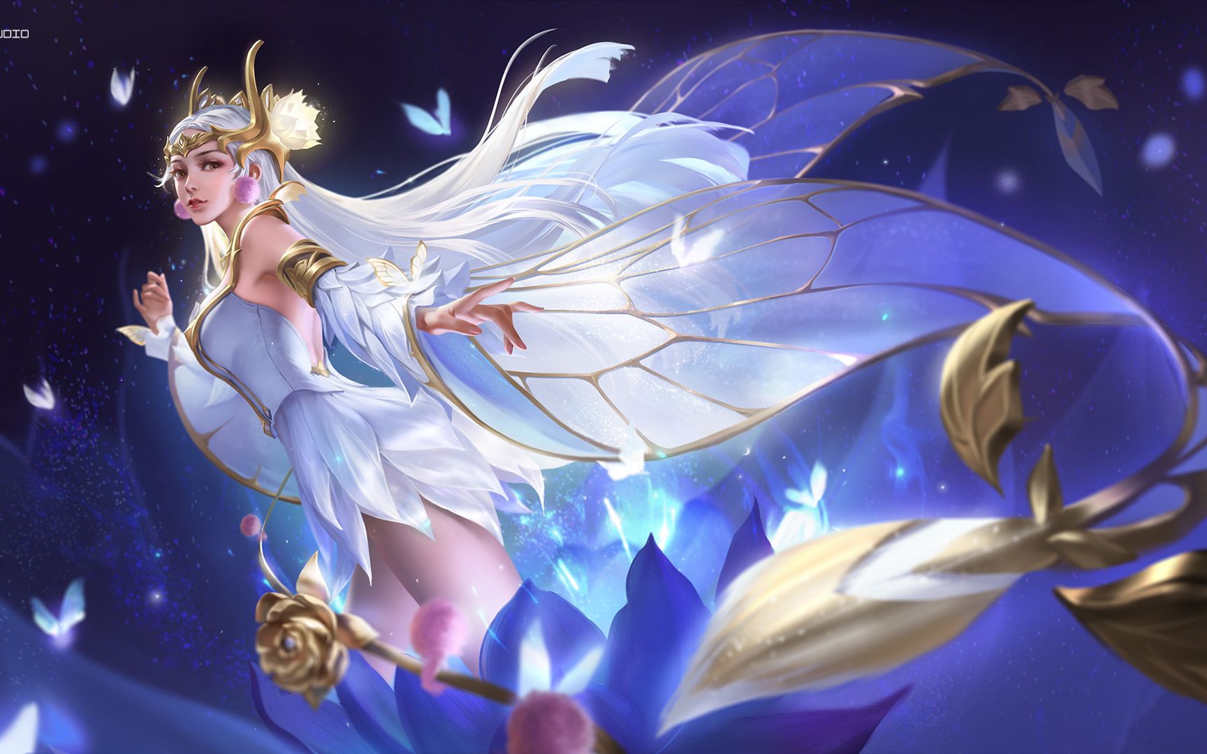 3dmax游戏女性角色模型制作王者荣耀貂蝉