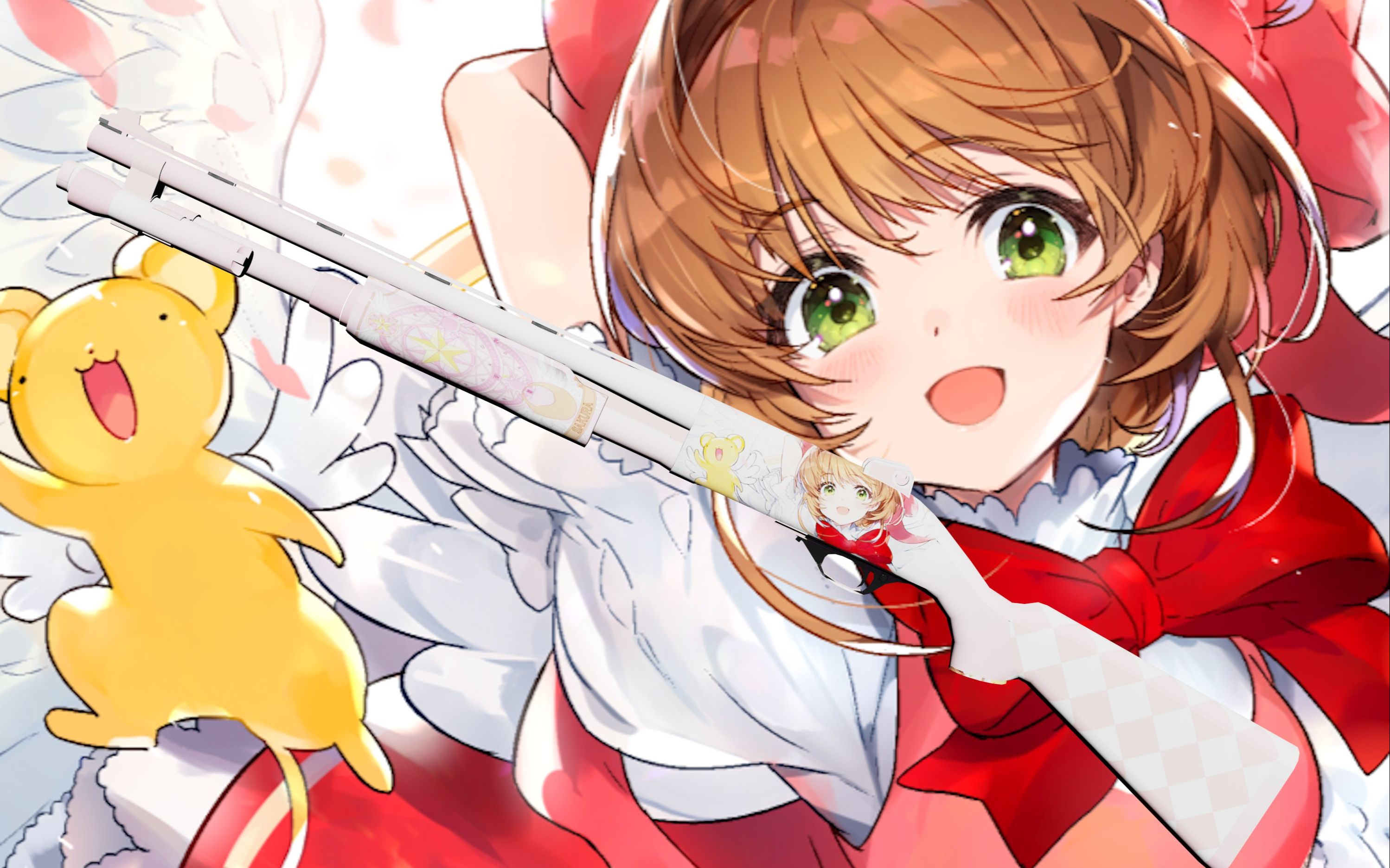 求生之路2mod演示 魔卡少女樱主题铁喷