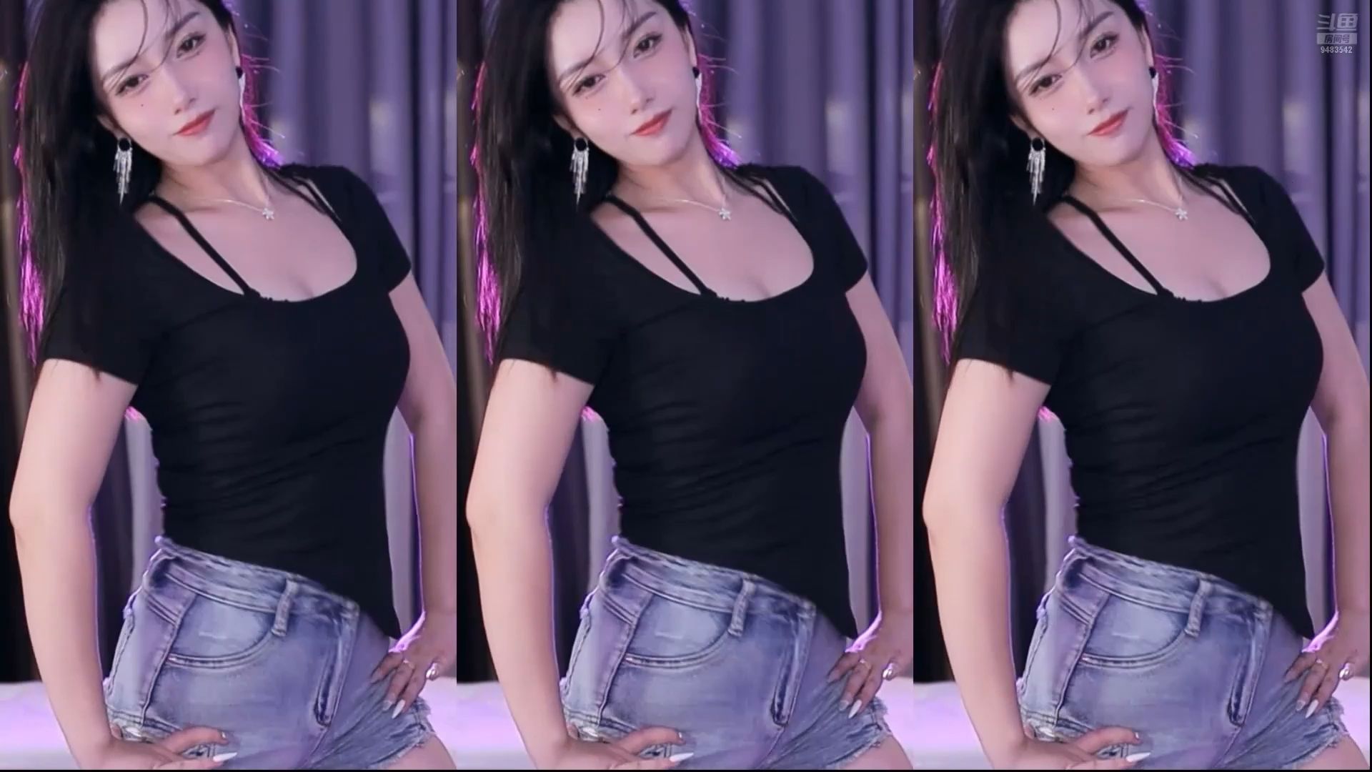 斗鱼-小梦仙mm【9483542】(114)性感牛仔裤诱惑