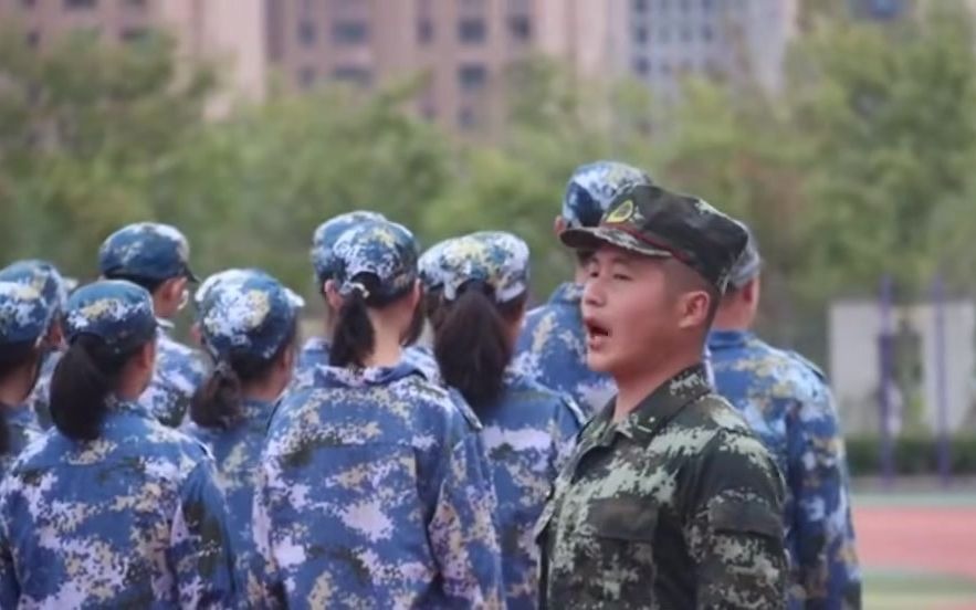 雀食有被军训震撼到——江苏省海州高级中学结营式哔哩哔哩bilibili