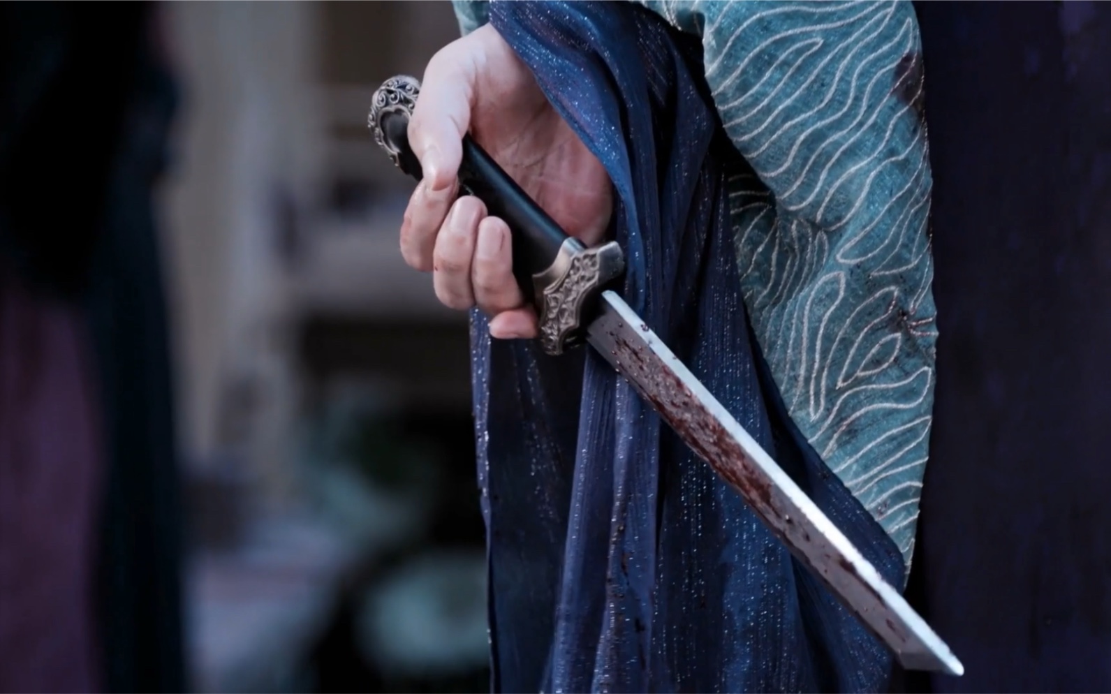 【素材向】陈情令空镜 // 弹琴写字 人物剪影 香炉 破碎 // 主题_哔哩