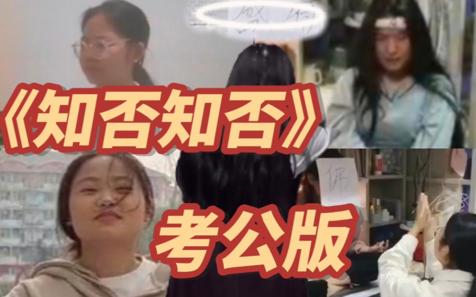 【知否知否考公版】女大学生“吐血”自制 全网首发!速来围观!哔哩哔哩bilibili