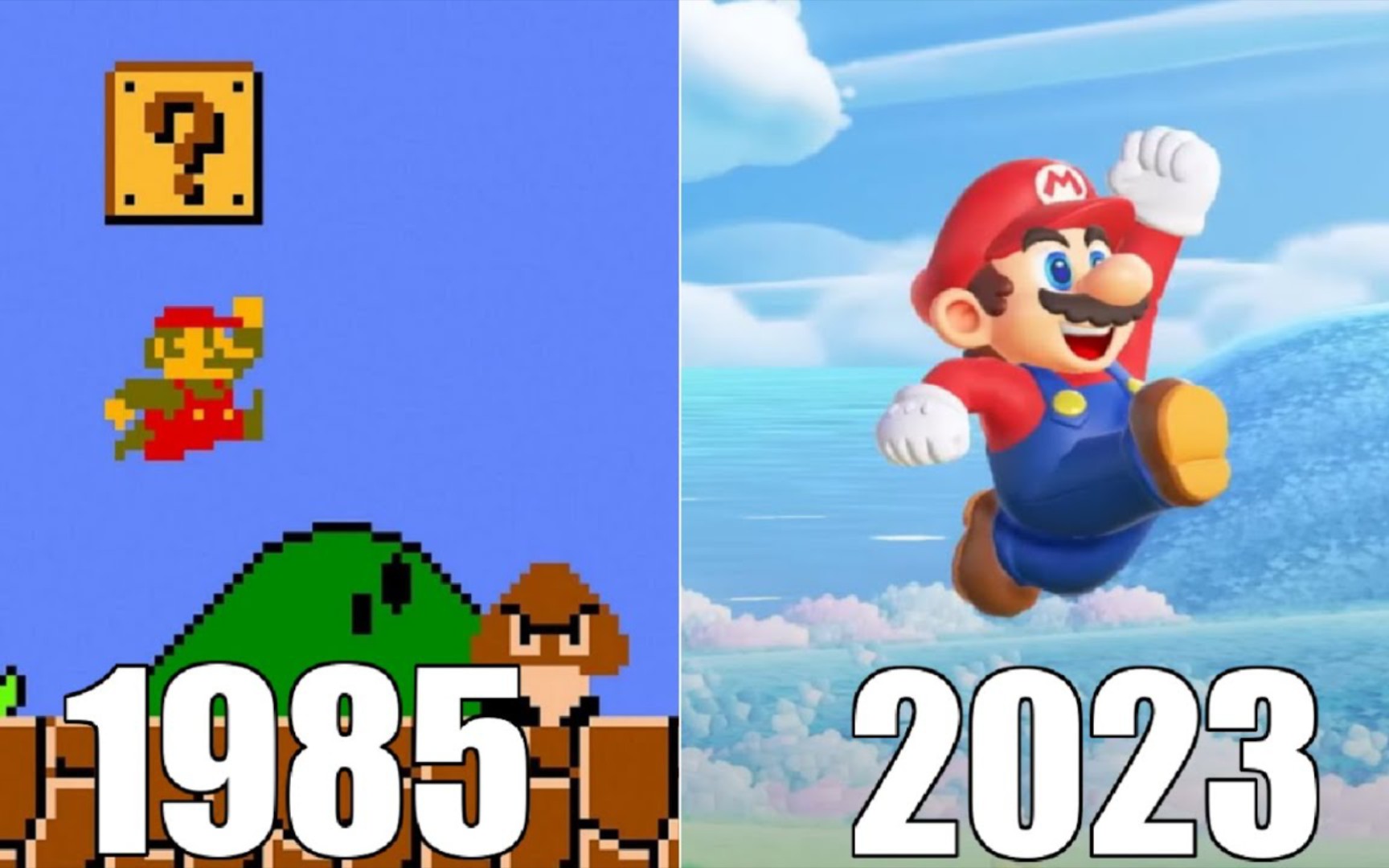 [图]超级马力欧Super Mario Bros [游戏进化史1985-2023]