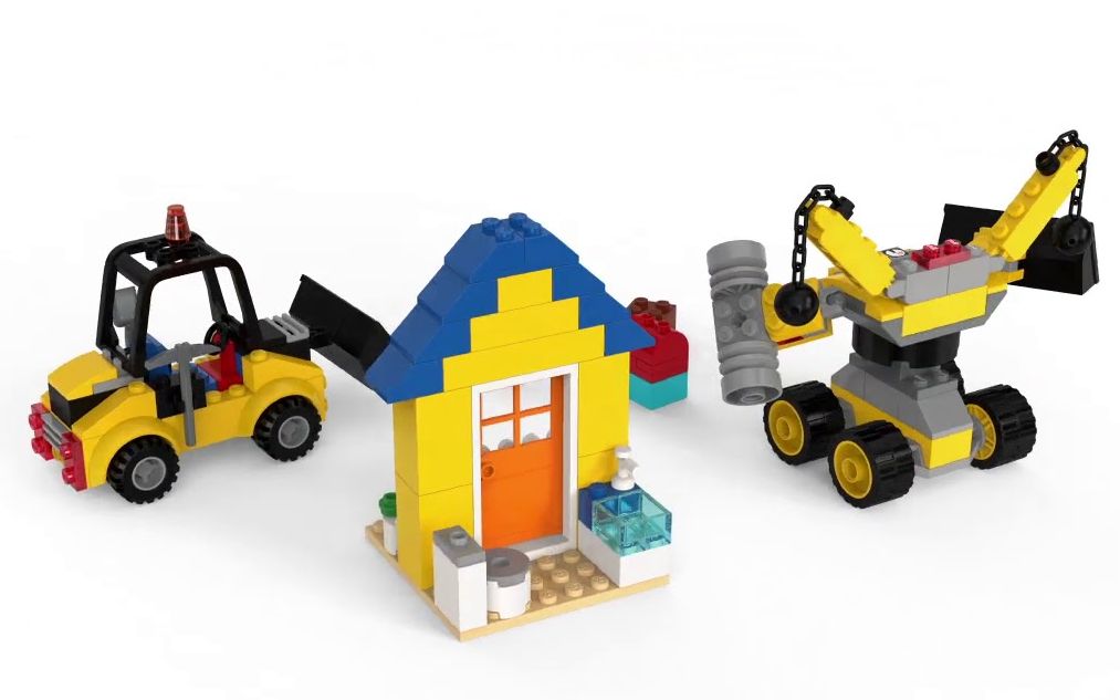 乐高lego70832乐高大电影艾米特的手提箱速拼评测