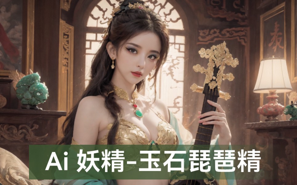 Ai 妖精玉石琵琶精哔哩哔哩bilibili