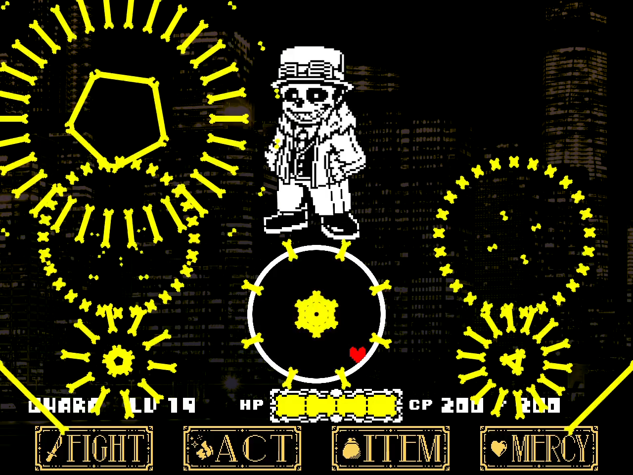 【undertale同人动画】 moderntale sans战 wip【摩登传说】