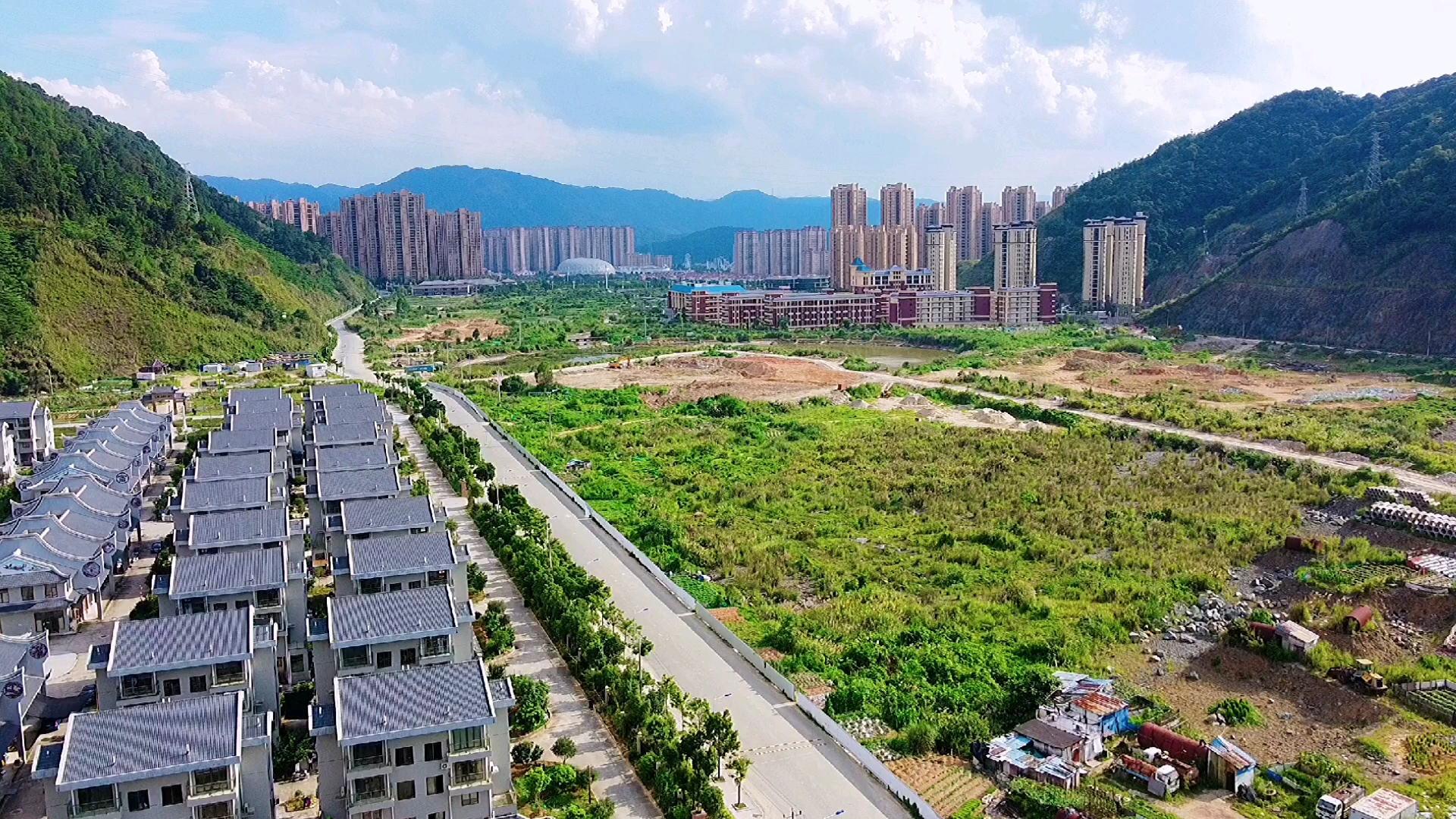 活动  航拍连江县贵安新天地!