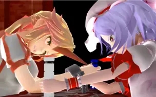 Download Video: 【东方MMD】鬼王 VS 吸血鬼（中文字幕）