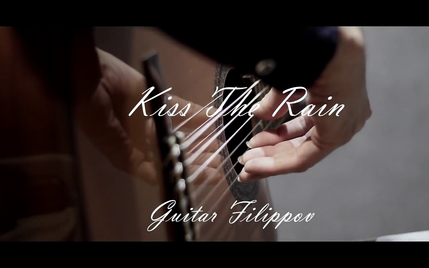 [图]【指弹合集】【附谱】雨的印记 kiss the rain 指弹by steven law