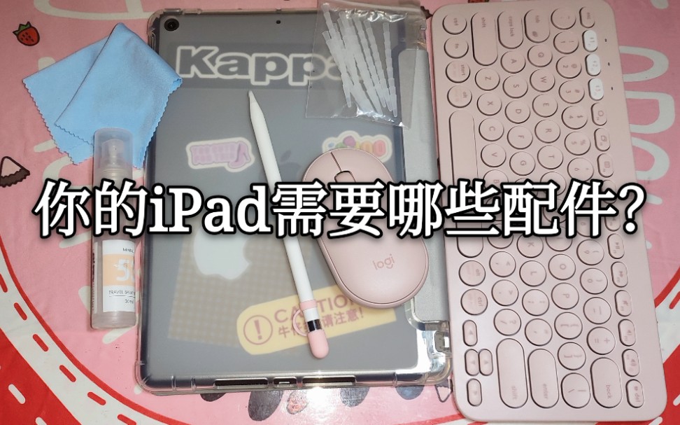 iPad需要哪些配件?壳子买带槽还是不带槽.我来告诉你优缺,我研究了好久好久哔哩哔哩bilibili