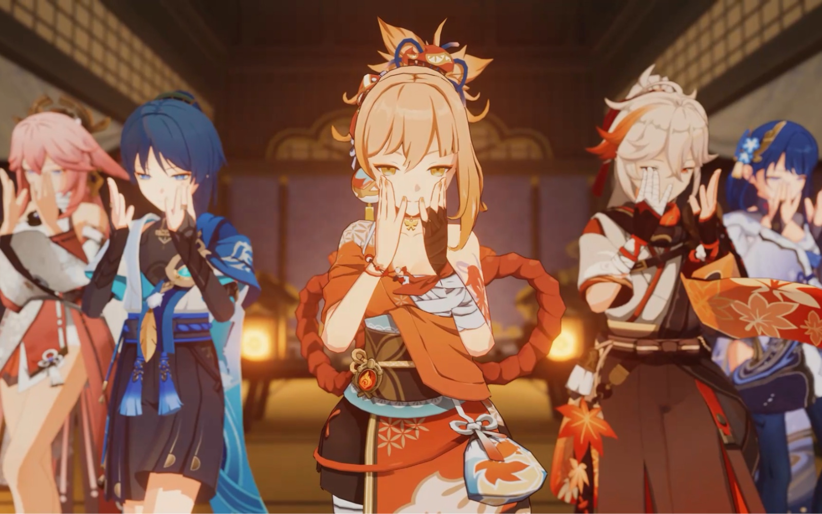 稻妻人哼稻妻曲跳稻妻舞