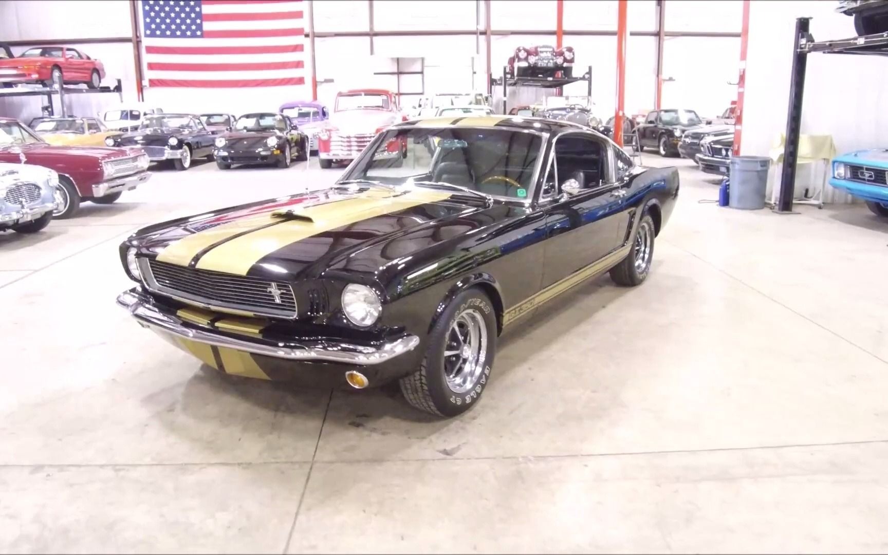 美国老车实拍系列1965福特野马gt350